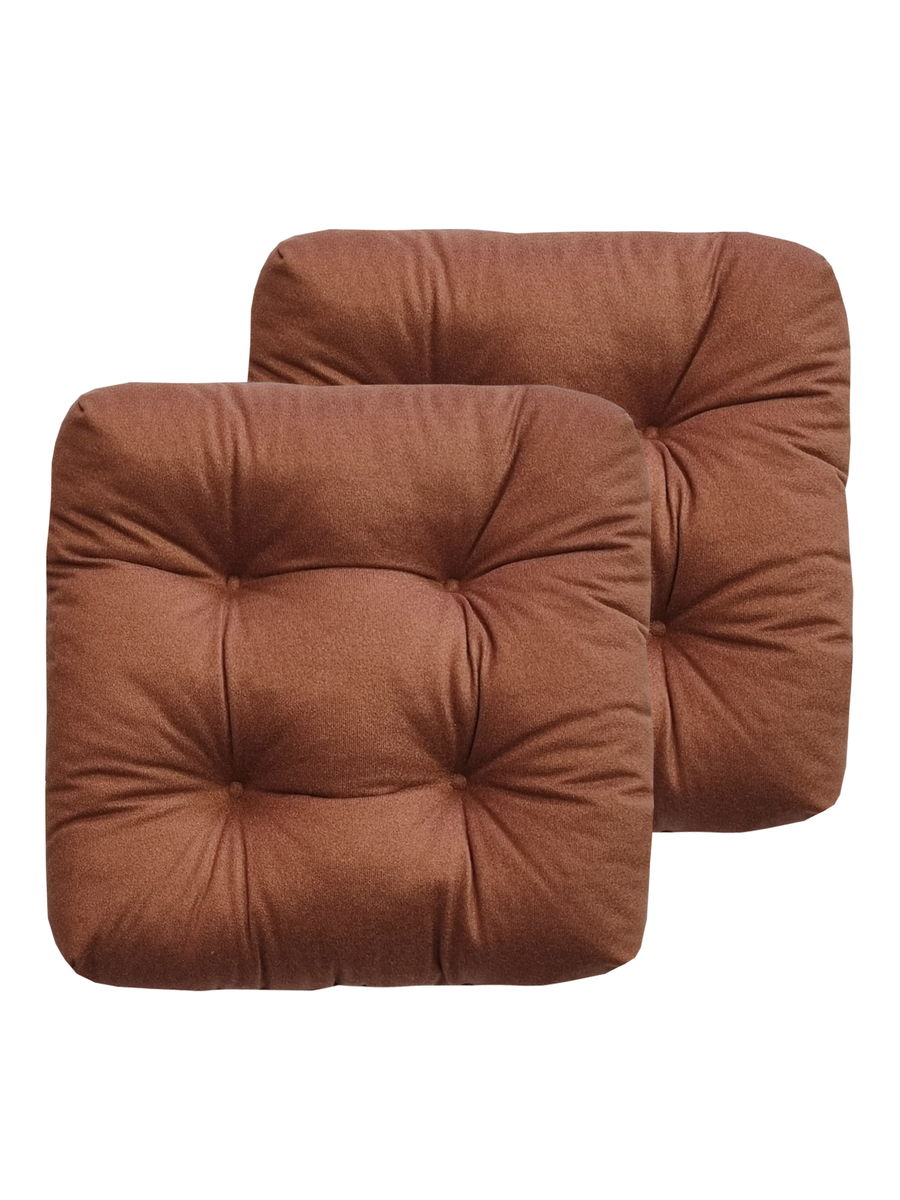 Подушка для сидения VELOURS. КОМПЛЕКТ 2 ШТ. 40x40. Каталог Матекс