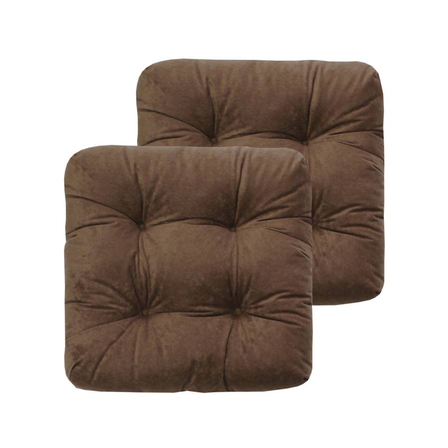 Подушка для сиденья VELOURS. КОМПЛЕКТ 2 ШТ. 40x40. Каталог Матекс Подушка для сиденья VELOURS. КОМПЛЕКТ 2 ШТ. 40x40. Каталог Матекс