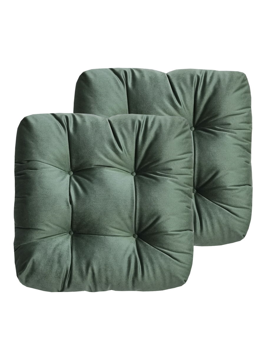 Подушка для сидения VELOURS. КОМПЛЕКТ 2 ШТ. 40x40. Каталог Матекс