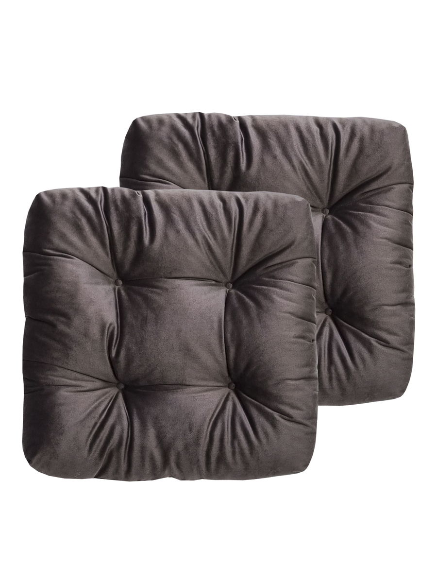 Подушка для сидения VELOURS. КОМПЛЕКТ 2 ШТ. 40x40. Каталог Матекс