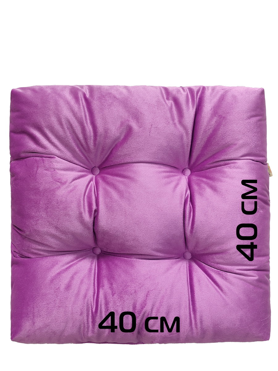 Подушка для сидения VELOURS. КОМПЛЕКТ 2 ШТ. 40x40. Каталог Матекс Подушка для сидения VELOURS. КОМПЛЕКТ 2 ШТ. 40x40. Каталог Матекс