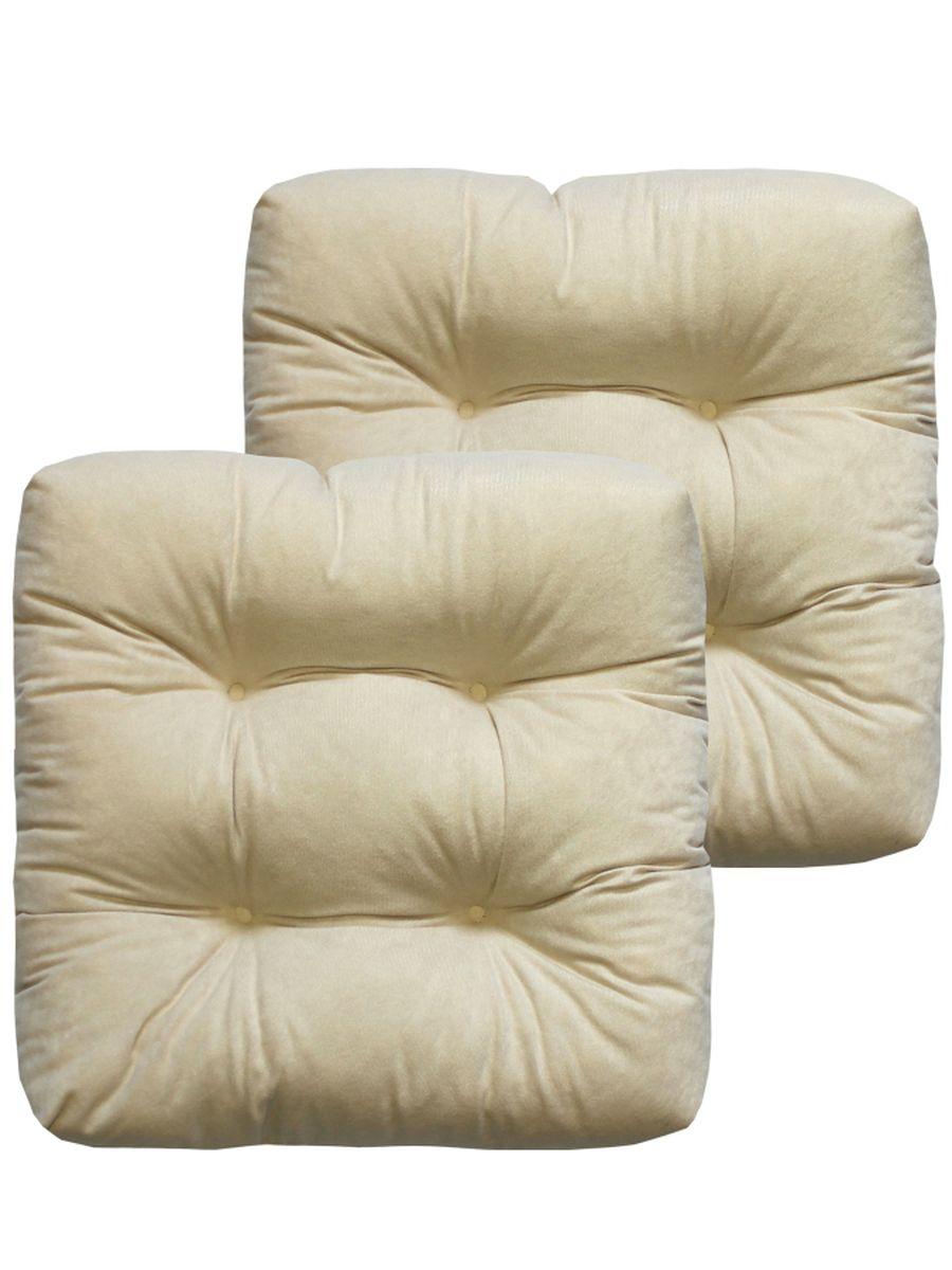 Подушка для сиденья VELOURS. КОМПЛЕКТ 2 ШТ. 40x40. Каталог Матекс