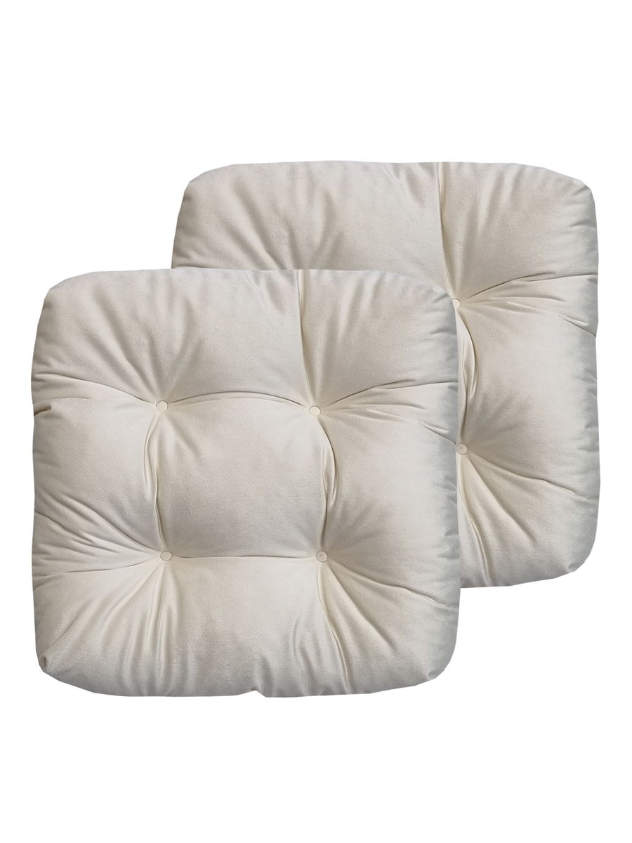 Подушка для сидения VELOURS. КОМПЛЕКТ 2 ШТ. 40x40. Каталог Матекс