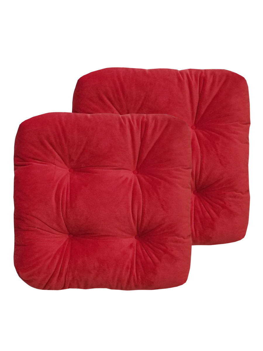 Подушка для сидения VELOURS. КОМПЛЕКТ 2 ШТ. 40x40. Каталог Матекс