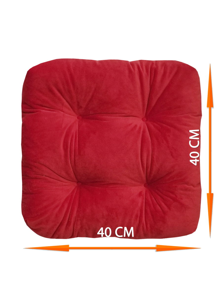 Подушка для сидения VELOURS. КОМПЛЕКТ 2 ШТ. 40x40. Каталог Матекс