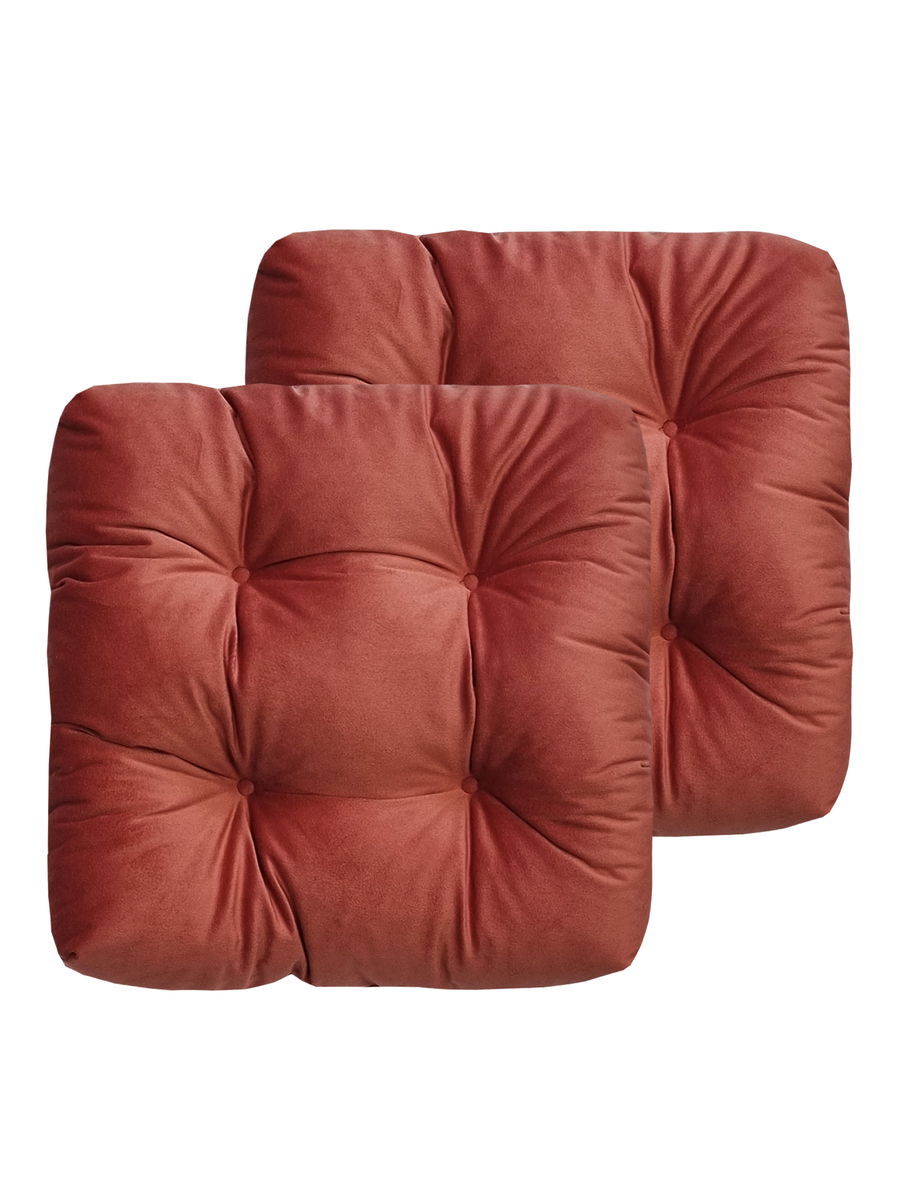 Подушка для сидения VELOURS. КОМПЛЕКТ 2 ШТ. 40x40. Каталог Матекс