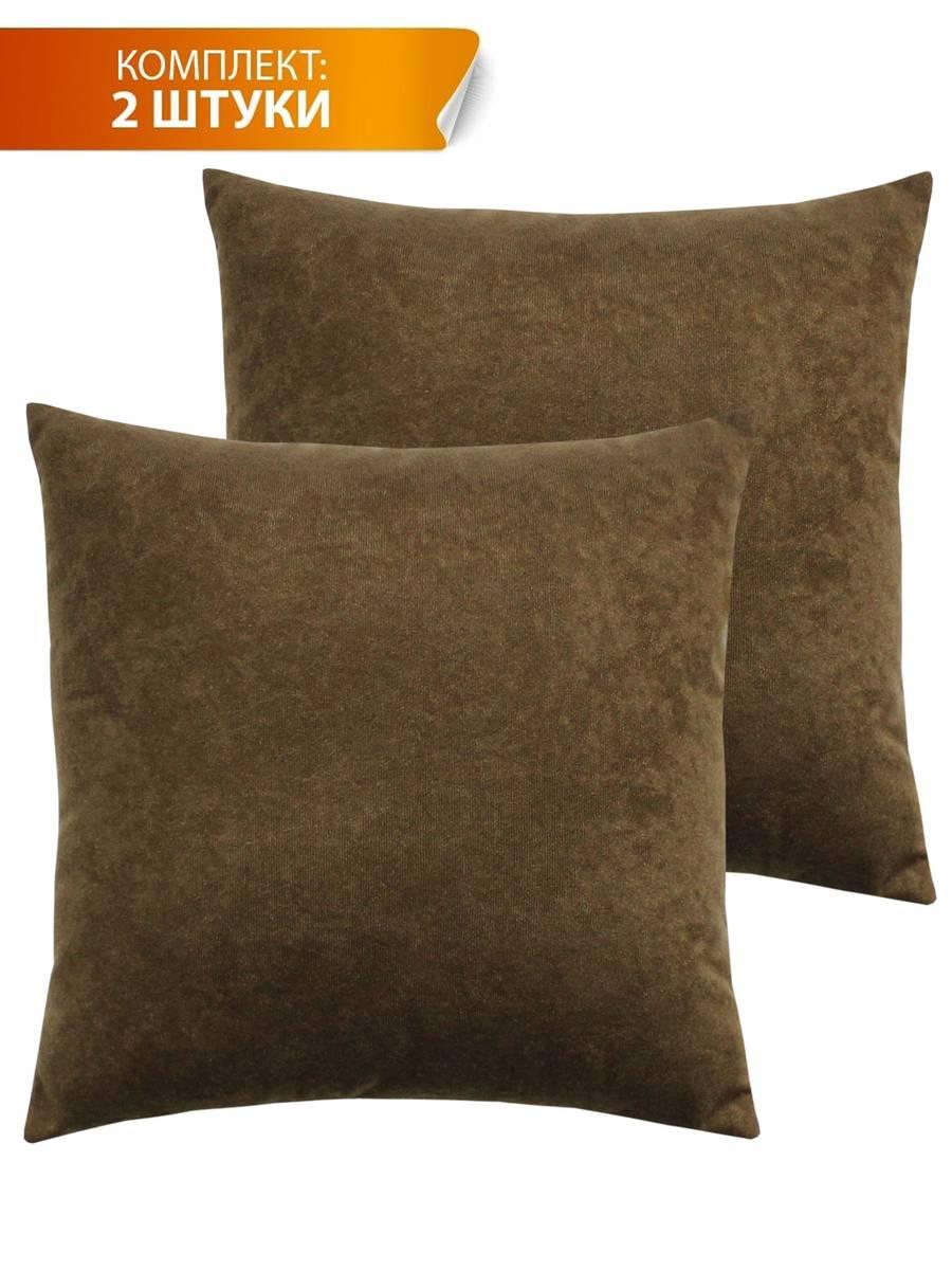 Подушка декоративная VELOURS. КОМПЛЕКТ 2 ШТ. 35x35. Каталог Матекс