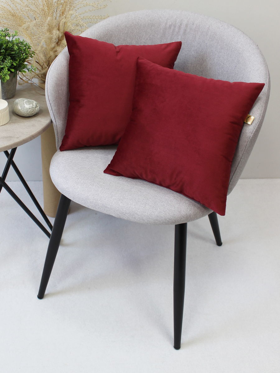 Подушка декоративная VELOURS. КОМПЛЕКТ 2 ШТ. 35x35. Каталог Матекс