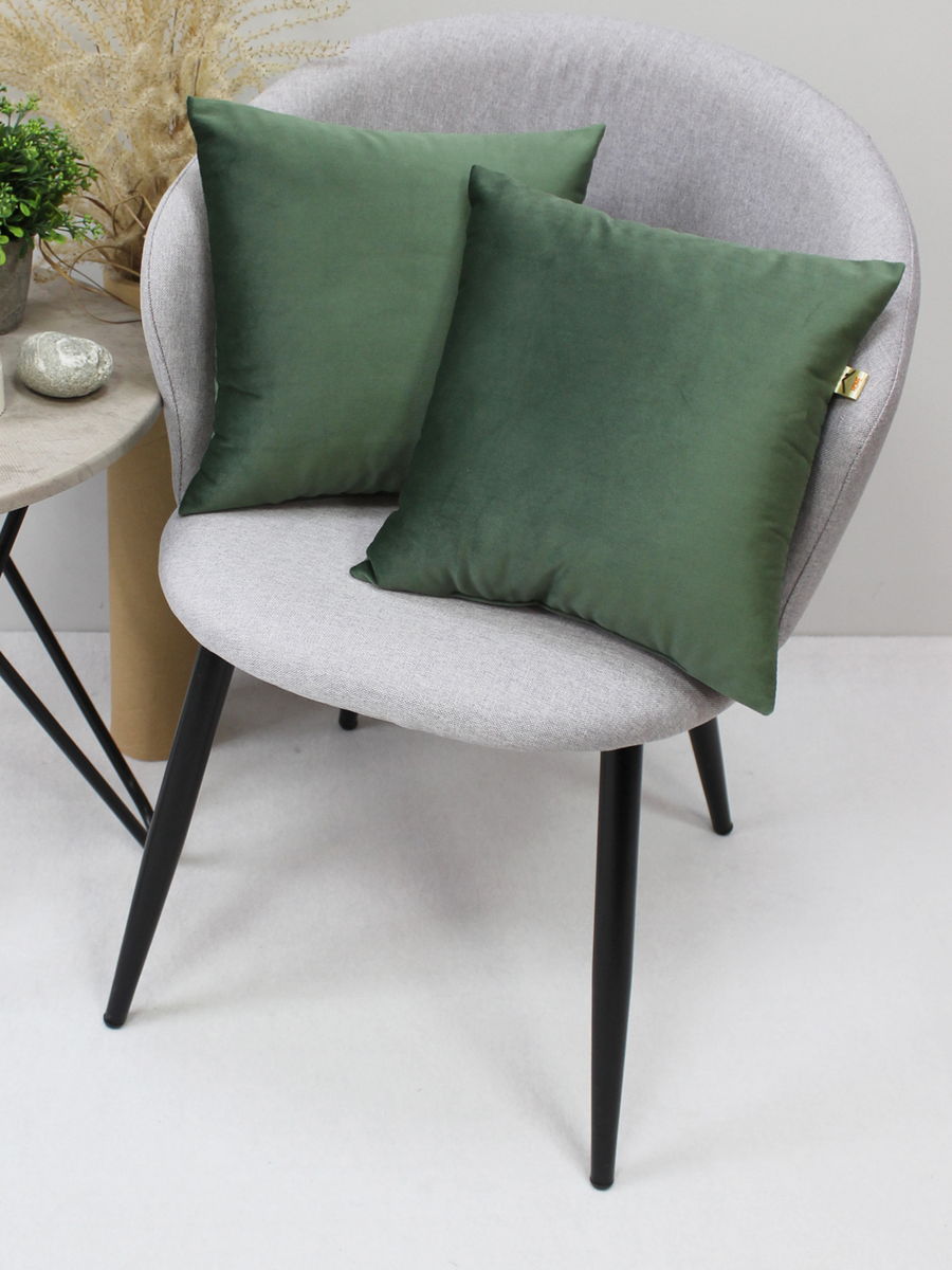 Подушка декоративная VELOURS. КОМПЛЕКТ 2 ШТ. 35x35. Каталог Матекс