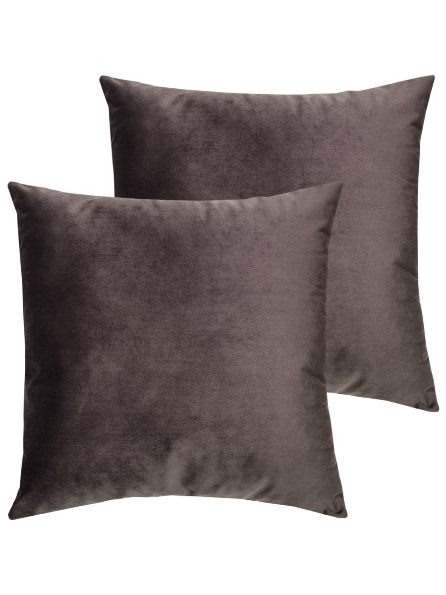 Подушка декоративная VELOURS. КОМПЛЕКТ 2 ШТ. 35x35. Каталог Матекс