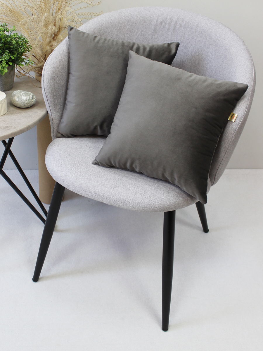 Подушка декоративная VELOURS. КОМПЛЕКТ 2 ШТ. 35x35. Каталог Матекс