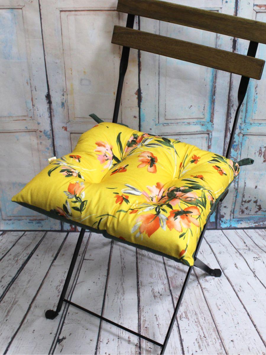 Подушка для сиденья MIX. LINE. ЦВЕТЫ НА ЖЕЛТОМ 42x42. Каталог Матекс Подушка для сиденья MIX. LINE. ЦВЕТЫ НА ЖЕЛТОМ 42x42. Каталог Матекс