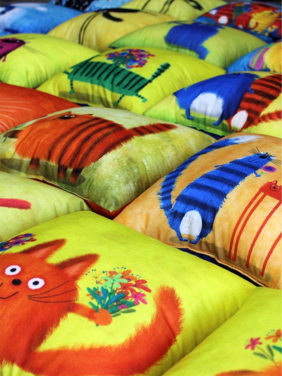 Подушка декоративная KOTOKLISM. XУДОЙ 33x33. Каталог Матекс Подушка декоративная KOTOKLISM. XУДОЙ 33x33. Каталог Матекс