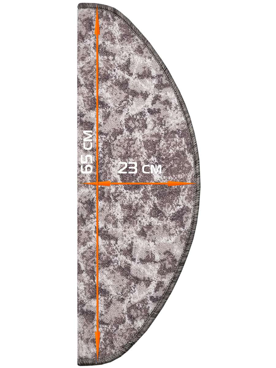 Коврик на ступеньки MY STEP.  (Комплект 5шт.)  23x65. Каталог Матекс