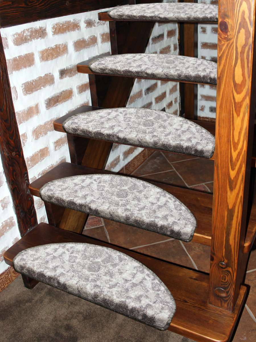 Коврик на ступеньки MY STEP.  (Комплект 5шт.)  23x65. Каталог Матекс