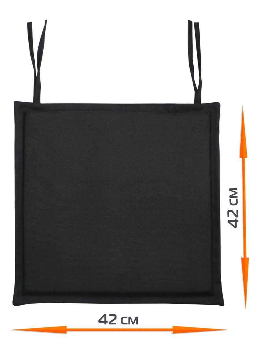 Подушка для сидения ФЬЮЖН. LINE 42x42. Каталог Матекс