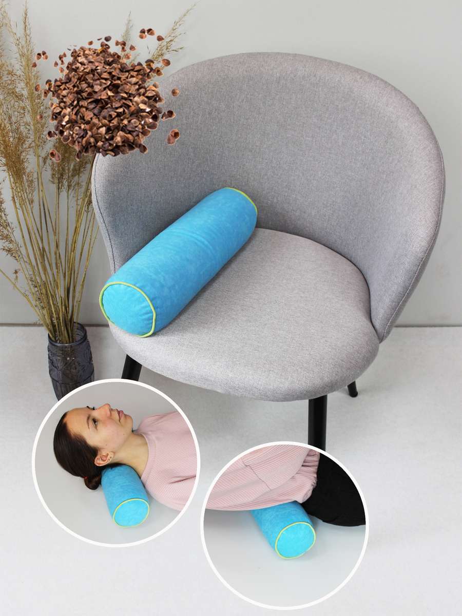 Подушка декоративная ВАЛИК.ECOLOGY VELOURS.  39x10. Каталог Матекс