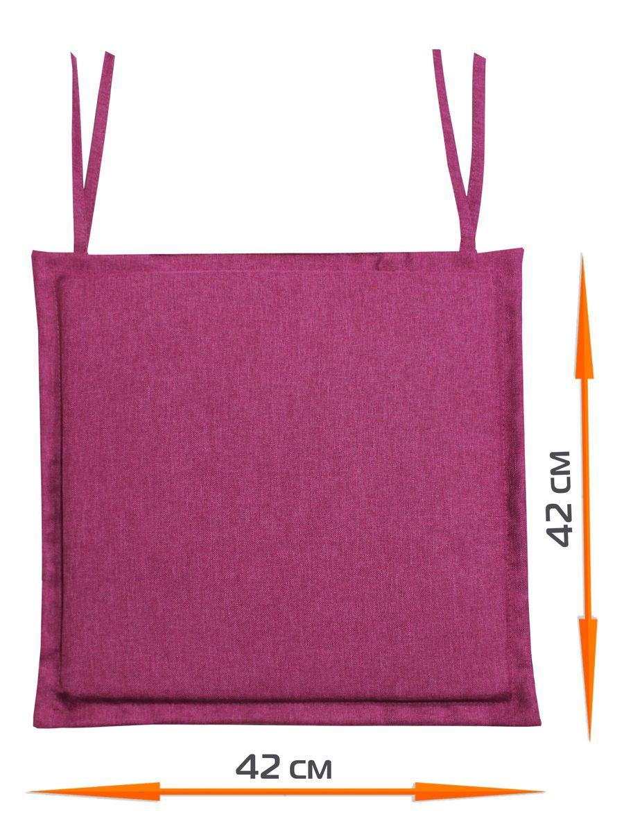 Подушка для сидения ФЬЮЖН. LINE 42x42. Каталог Матекс