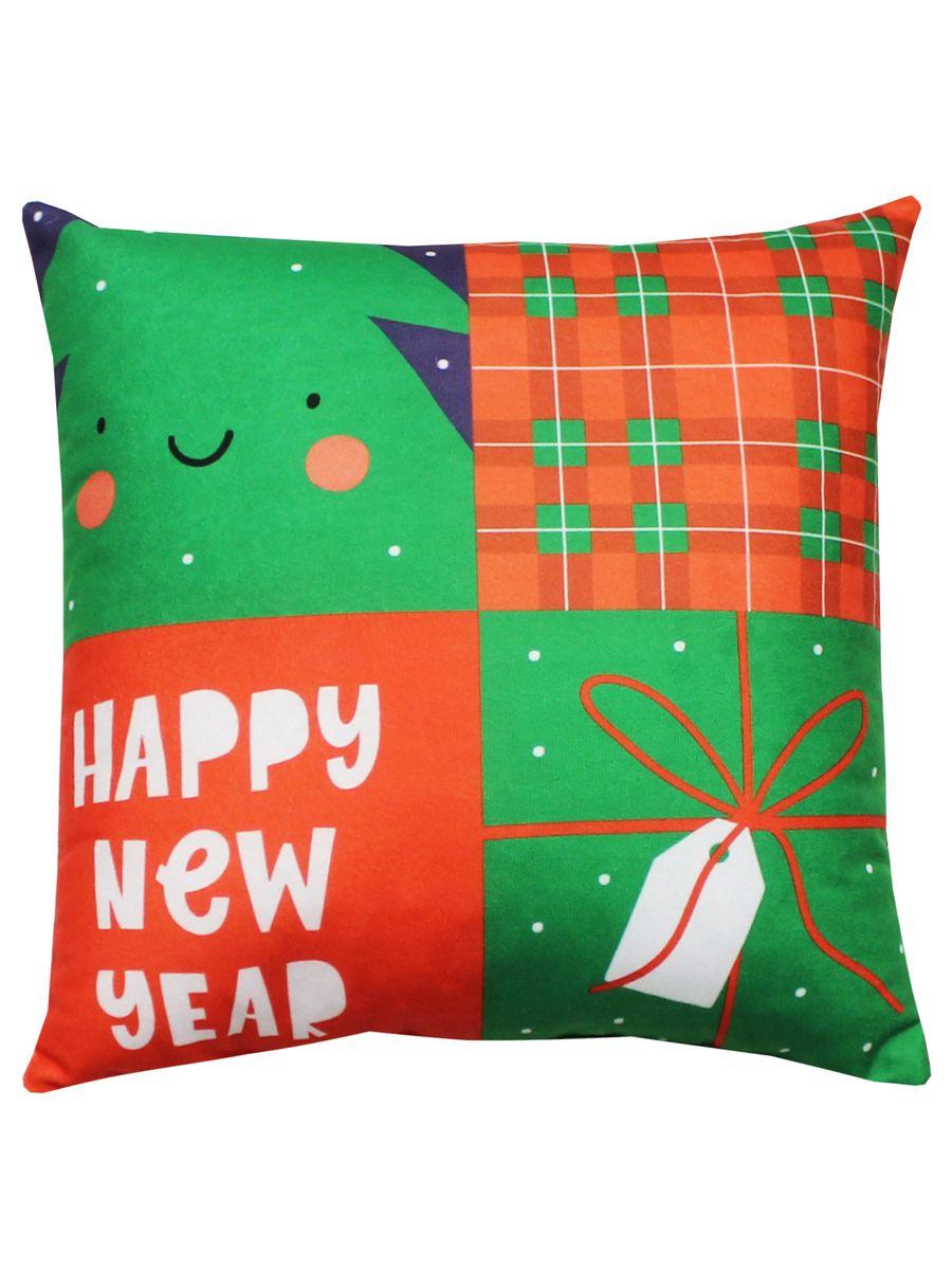 Подушка декоративная HAPPY NEW YEAR. WINTER. ОТКРЫТКА 4 33x33. Каталог Матекс Подушка декоративная HAPPY NEW YEAR. WINTER. ОТКРЫТКА 4 33x33. Каталог Матекс