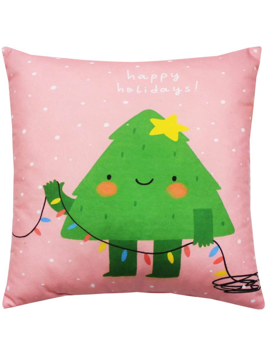 Подушка декоративная HAPPY NEW YEAR. WINTER. ЕЛОЧКА 33x33. Каталог Матекс