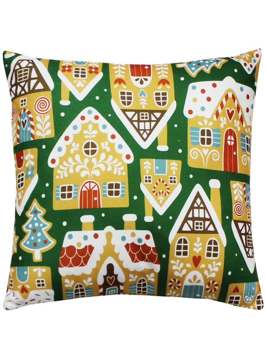 Подушка декоративная HAPPY NEW YEAR. WINTER. ПРЯНИЧНЫЕ ДОМИКИ 33x33. Каталог Матекс Подушка декоративная HAPPY NEW YEAR. WINTER. ПРЯНИЧНЫЕ ДОМИКИ 33x33. Каталог Матекс