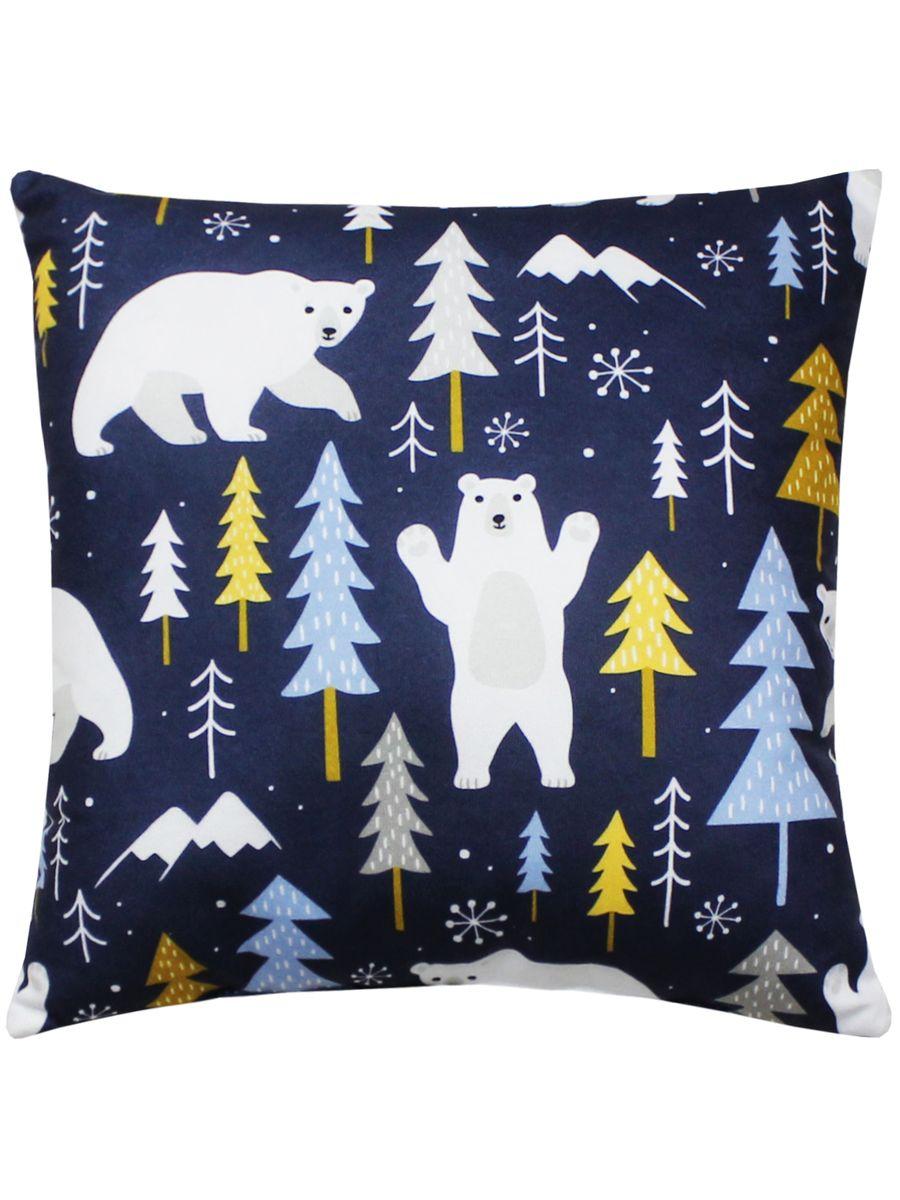 Подушка декоративная HAPPY NEW YEAR. WINTER. МИШКИ 33x33. Каталог Матекс Подушка декоративная HAPPY NEW YEAR. WINTER. МИШКИ 33x33. Каталог Матекс