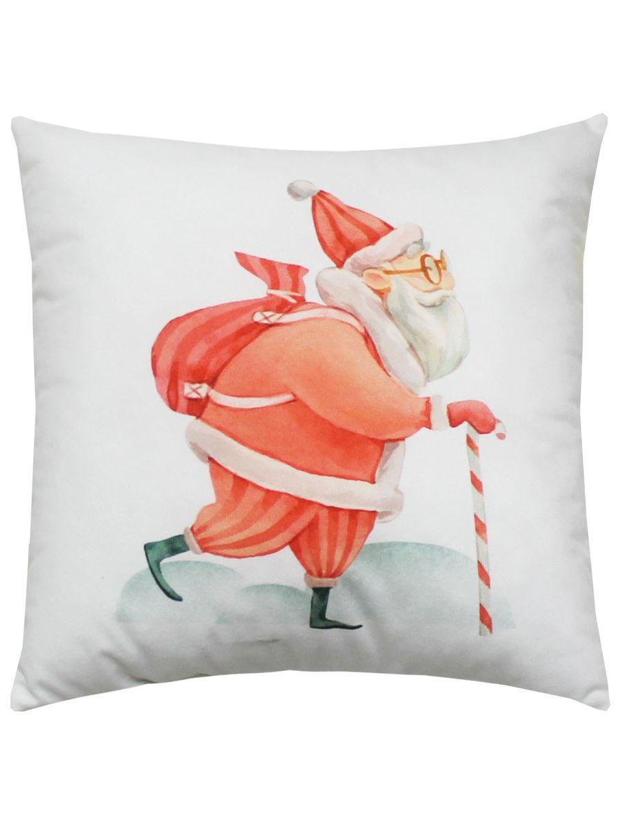 Подушка декоративная HAPPY NEW YEAR. WINTER. ДЕД МОРОЗ С МЕШКОМ 33x33. Каталог Матекс Подушка декоративная HAPPY NEW YEAR. WINTER. ДЕД МОРОЗ С МЕШКОМ 33x33. Каталог Матекс