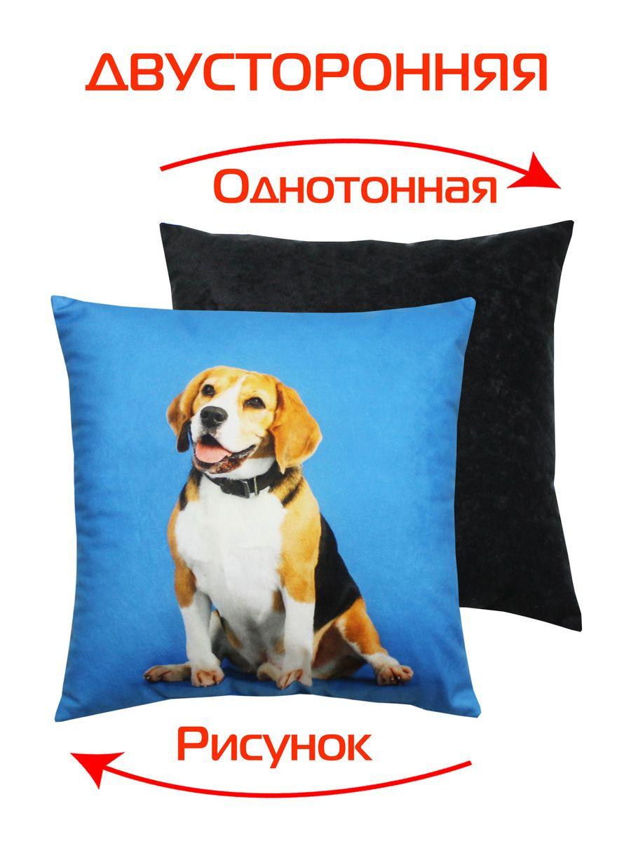 Подушка декоративная FANTASY ANIMALS. БИГЛЬ 33x33. Каталог Матекс Подушка декоративная FANTASY ANIMALS. БИГЛЬ 33x33. Каталог Матекс