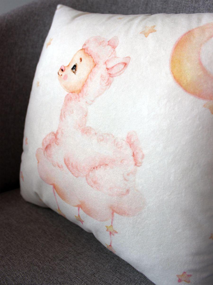 Подушка декоративная LITTLE STAR. ЛАМА 33x33. Каталог Матекс