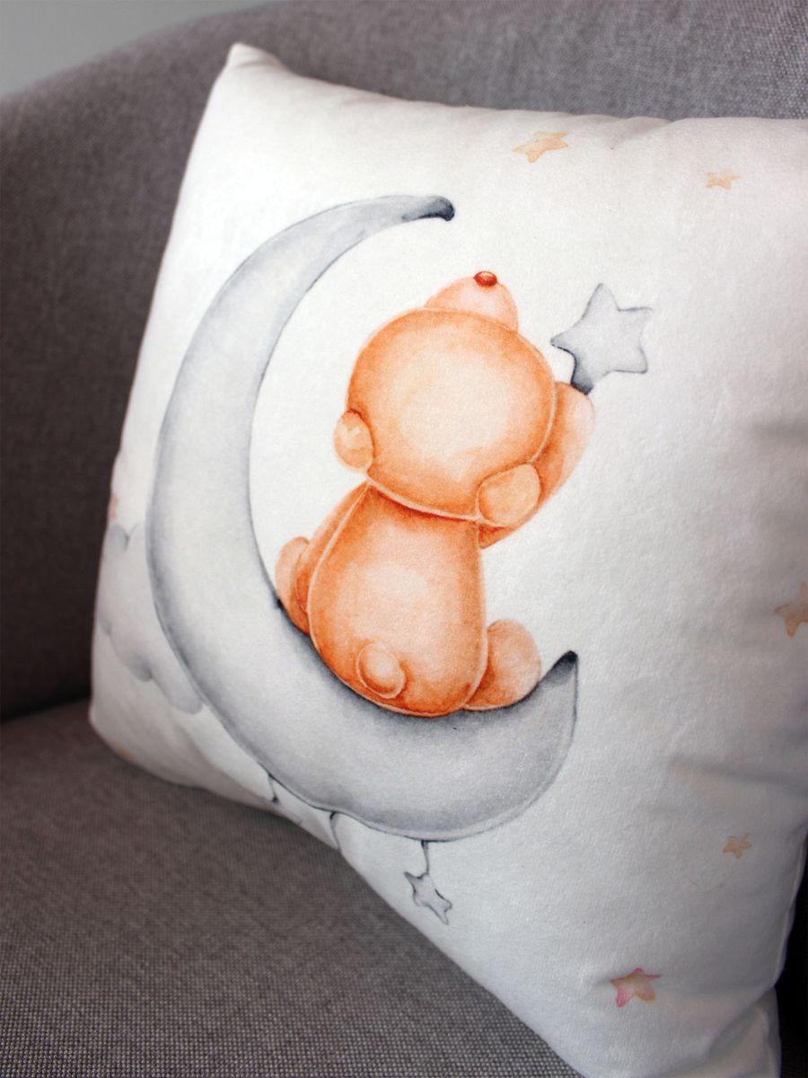 Подушка декоративная LITTLE STAR. МЕДВЕЖОНОК 33x33. Каталог Матекс