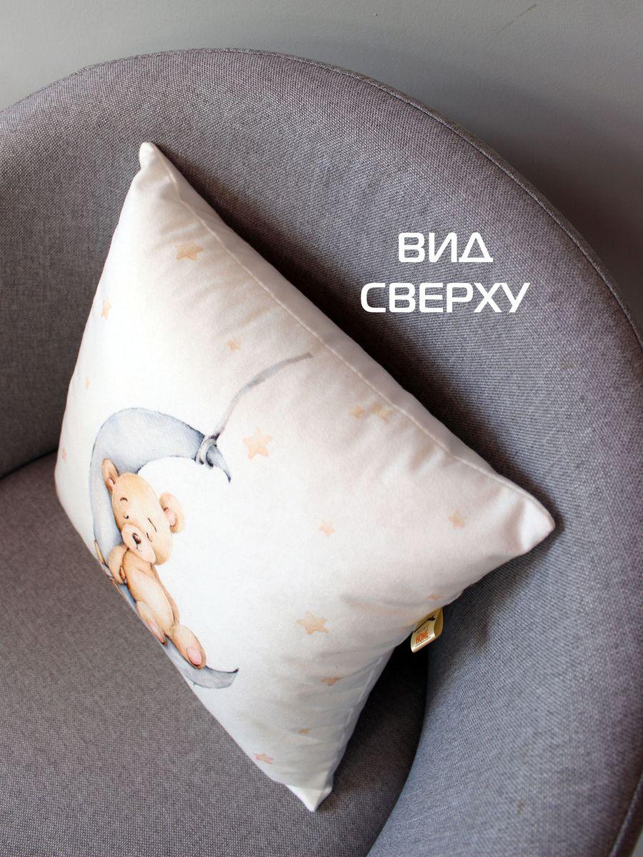 Подушка декоративная LITTLE STAR. МЕДВЕЖОНОК СПИТ 33x33. Каталог Матекс