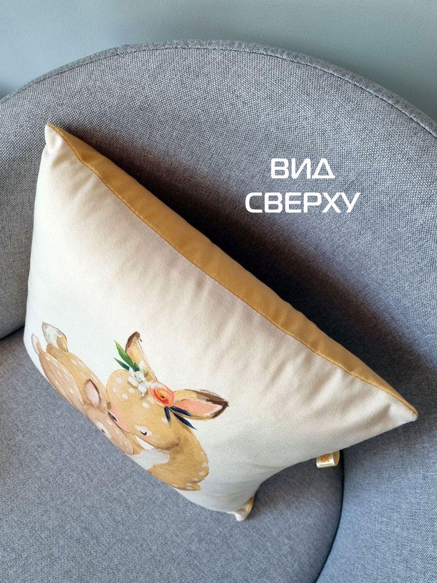Подушка декоративная FLUFFY. БЭМБИ 33x33. Каталог Матекс Подушка декоративная FLUFFY. БЭМБИ 33x33. Каталог Матекс