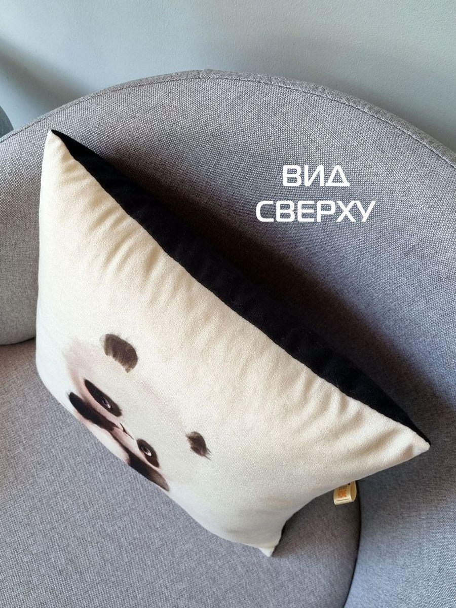 Подушка декоративная FLUFFY. ПАНДОЧКА 33x33. Каталог Матекс Подушка декоративная FLUFFY. ПАНДОЧКА 33x33. Каталог Матекс