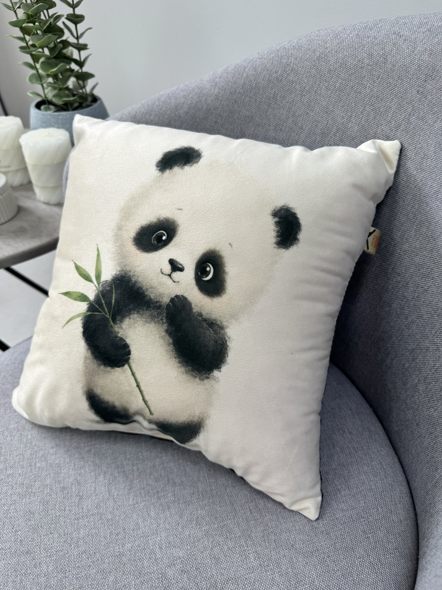 Подушка декоративная FLUFFY. ПАНДОЧКА 33x33. Каталог Матекс
