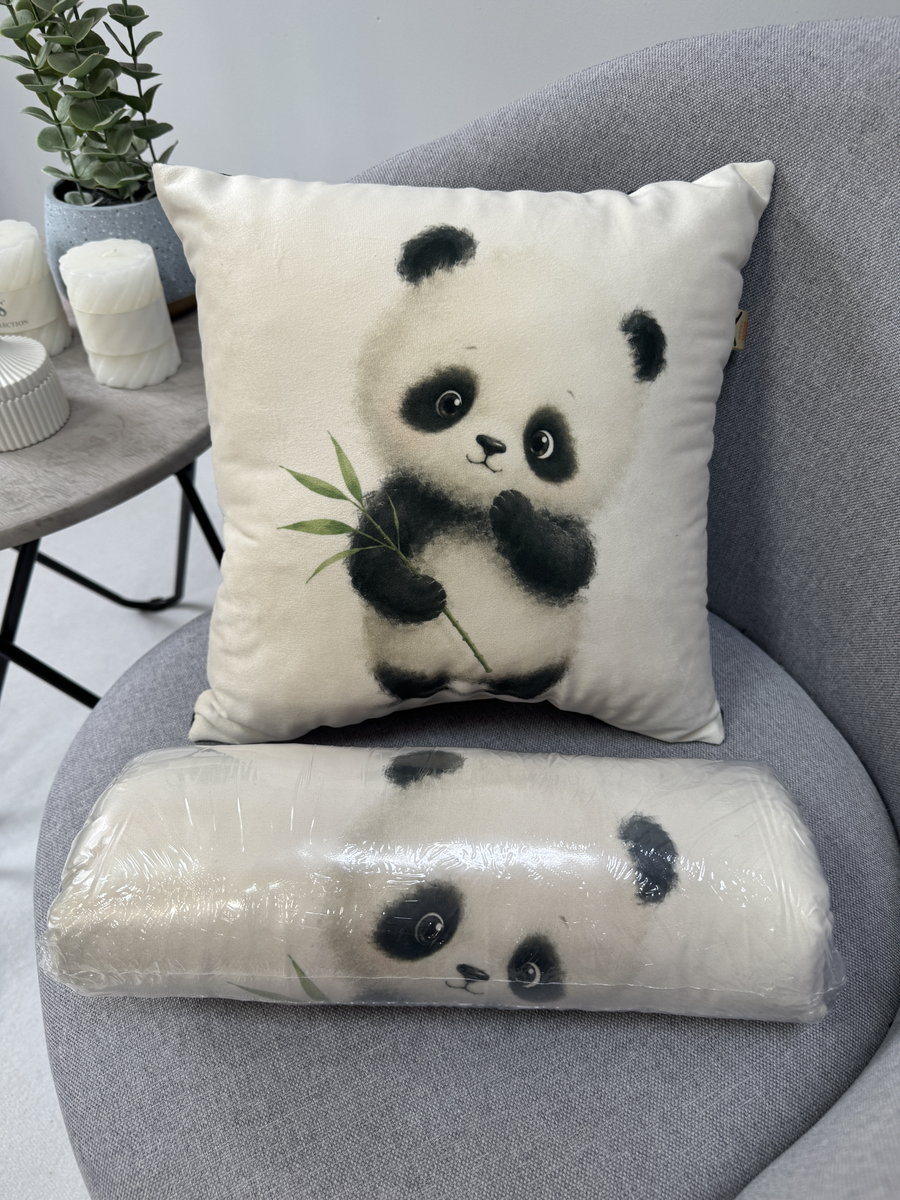 Подушка декоративная FLUFFY. ПАНДОЧКА 33x33. Каталог Матекс