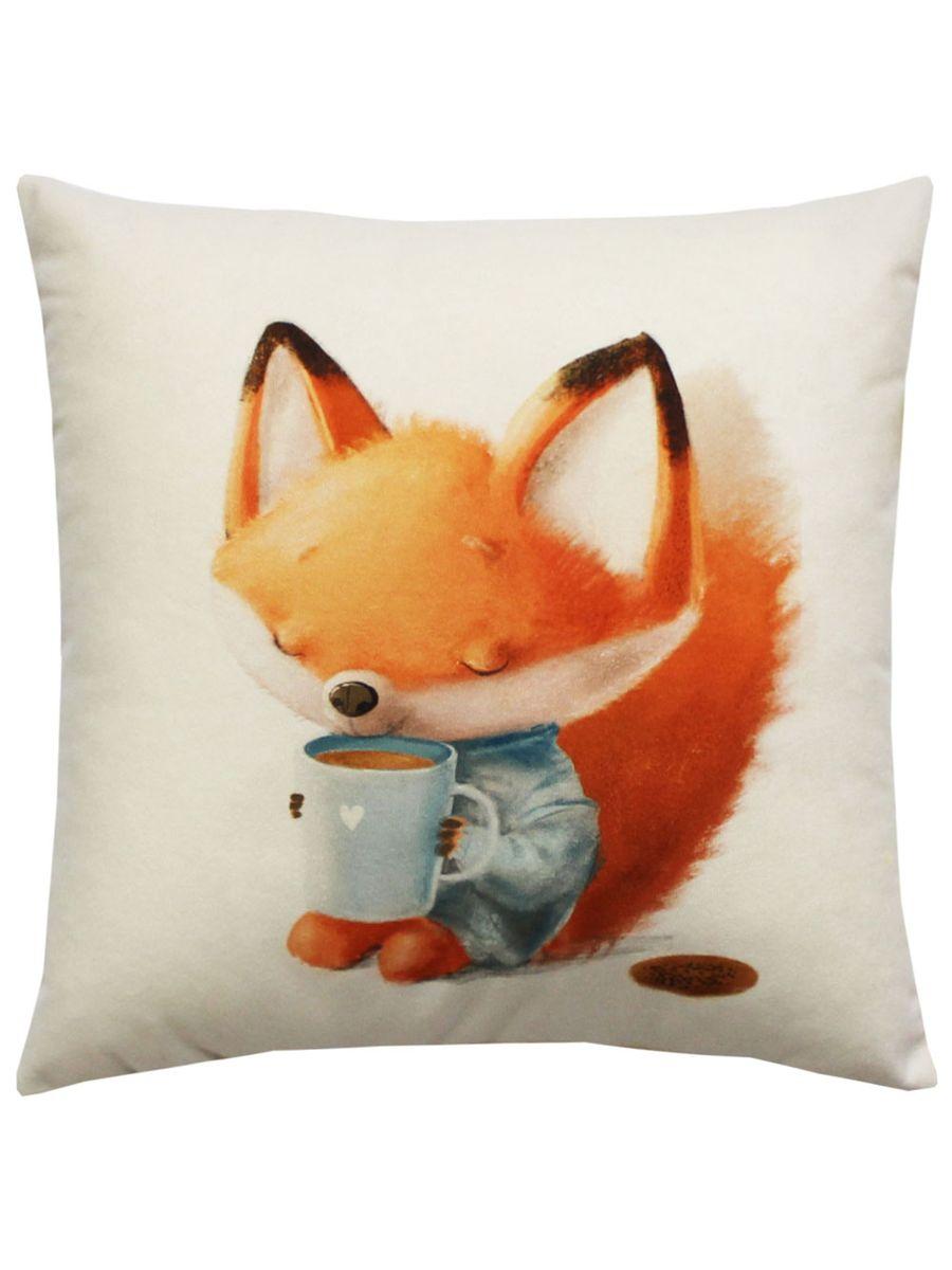 Подушка декоративная FLUFFY. РЫЖИК И КОФЕЕК 33x33. Каталог Матекс Подушка декоративная FLUFFY. РЫЖИК И КОФЕЕК 33x33. Каталог Матекс