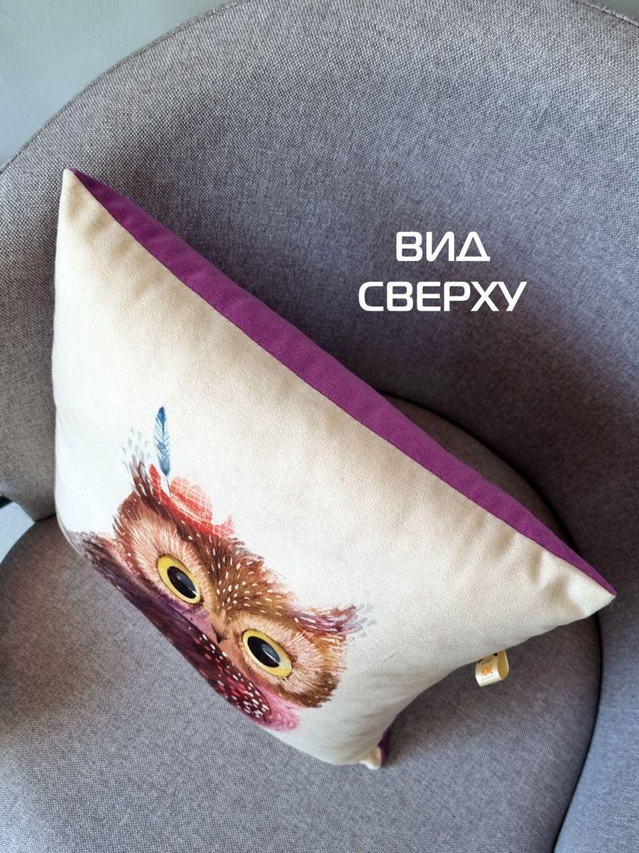 Подушка декоративная FLUFFY. СОВУШКА 33x33. Каталог Матекс Подушка декоративная FLUFFY. СОВУШКА 33x33. Каталог Матекс
