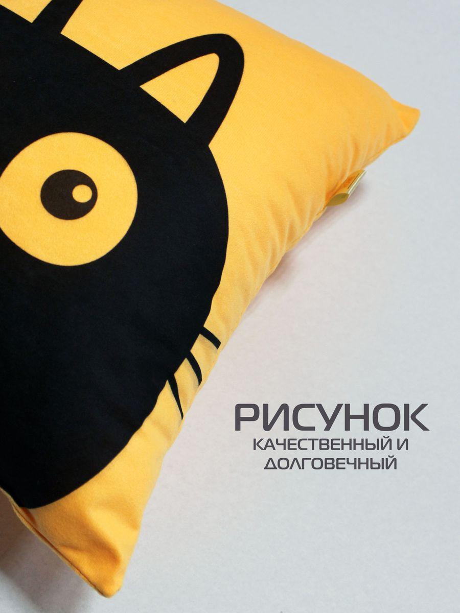 Подушка декоративная MEOW. CHUBBY 35x35. Каталог Матекс