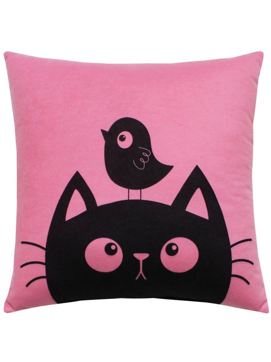 Подушка декоративная MEOW 35x35 Для дома и офиса
