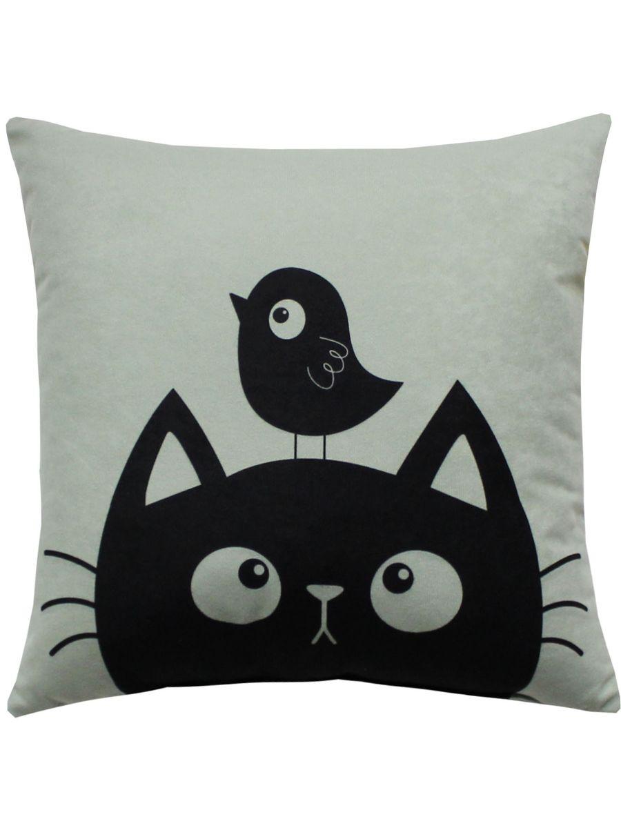 Подушка декоративная MEOW 35x35 Для дома и офиса