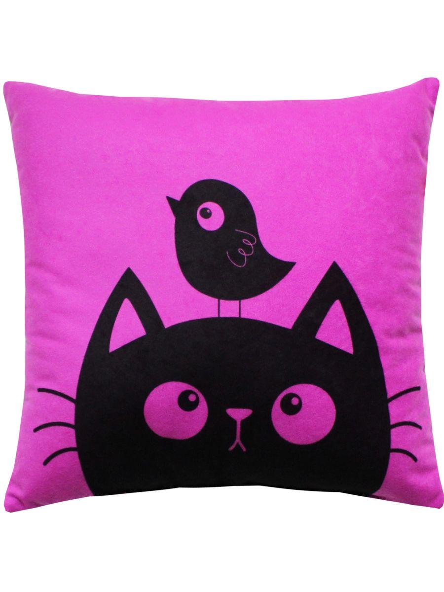 Подушка декоративная MEOW 35x35 Для дома и офиса