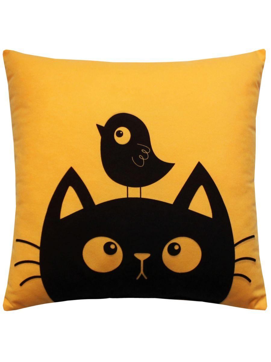 Подушка декоративная MEOW 35x35 Для дома и офиса