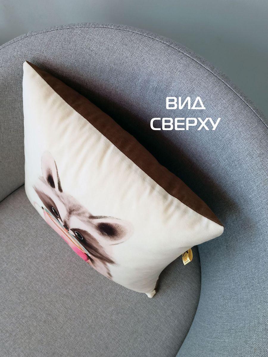 Подушка декоративная FLUFFY. ЕНОТИК И КОФЕЕК 33x33. Каталог Матекс Подушка декоративная FLUFFY. ЕНОТИК И КОФЕЕК 33x33. Каталог Матекс