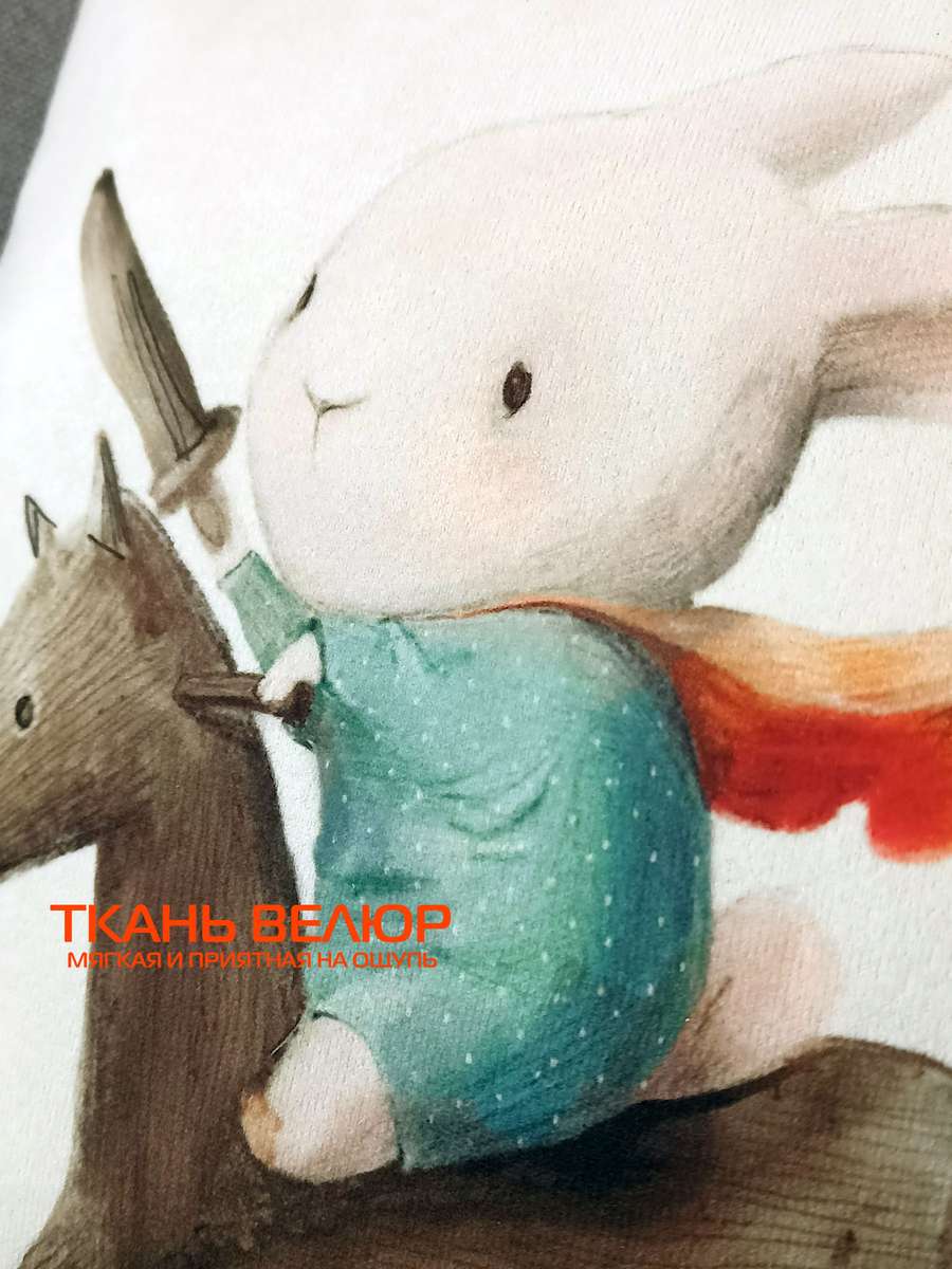 Подушка декоративная FLUFFY. ЗАЙКА-РЫЦАРЬ 33x33. Каталог Матекс Подушка декоративная FLUFFY. ЗАЙКА-РЫЦАРЬ 33x33. Каталог Матекс