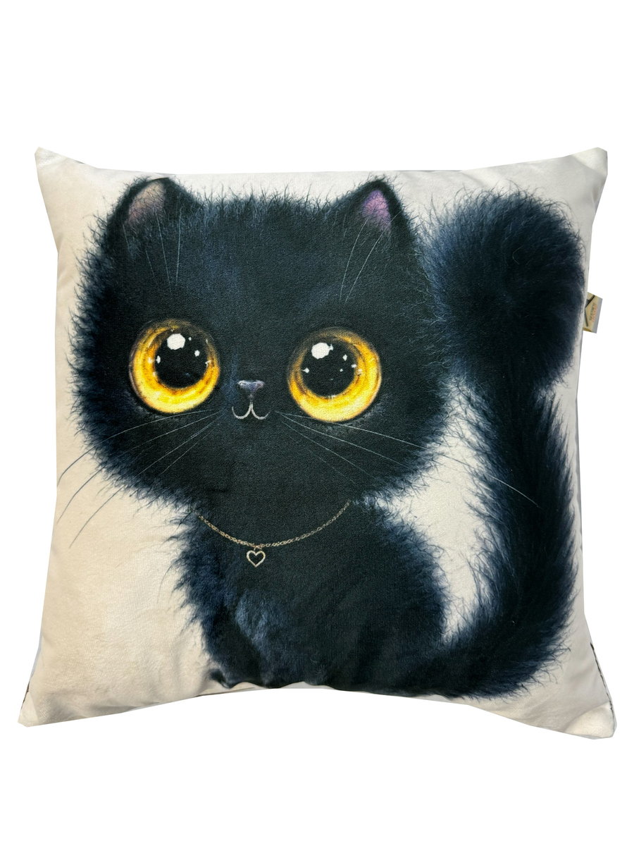 Подушка декоративная FLUFFY. ШВАРЦ 33x33. Каталог Матекс