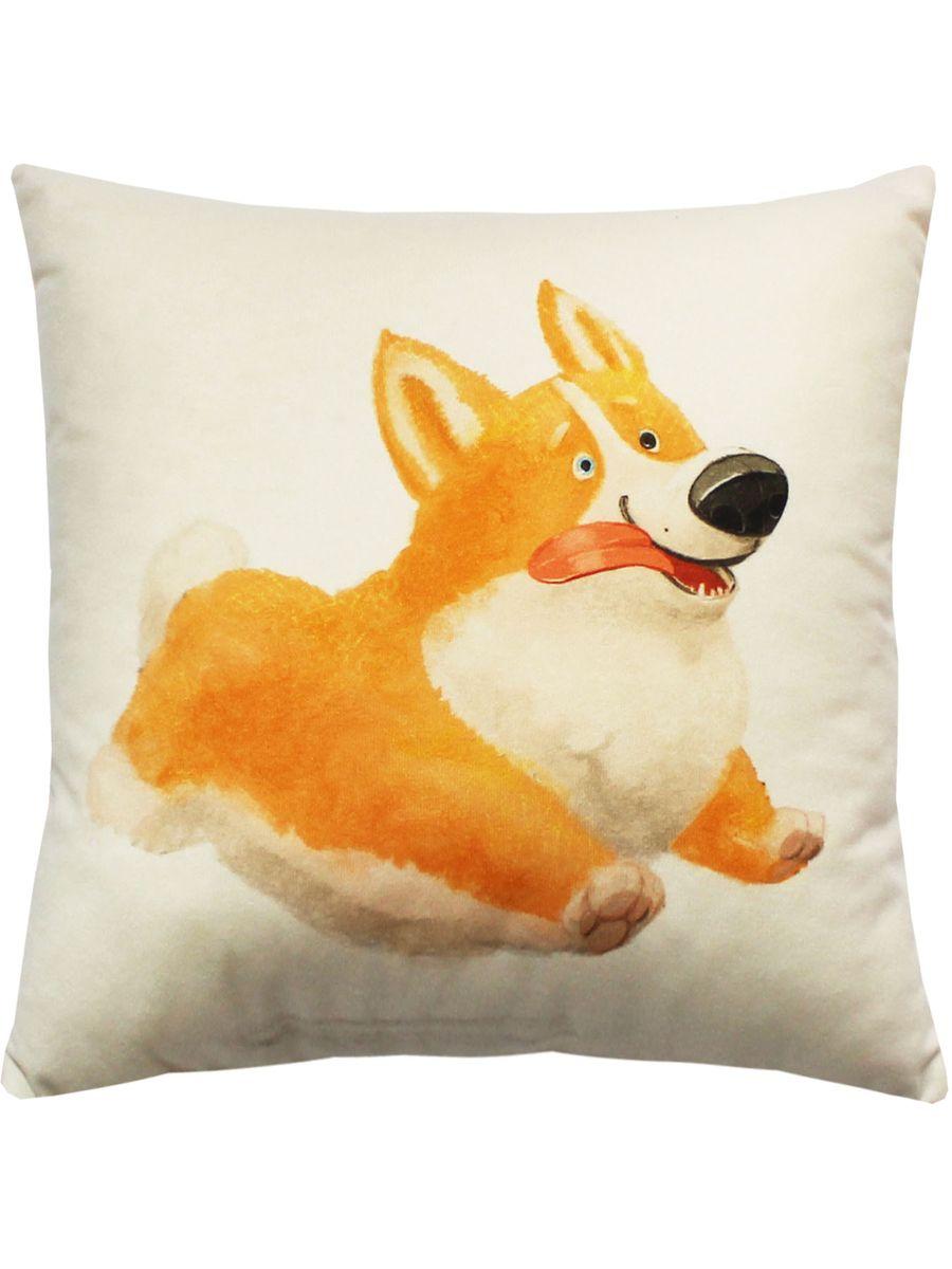 Подушка декоративная FLUFFY. КОРГИ 33x33. Каталог Матекс Подушка декоративная FLUFFY. КОРГИ 33x33. Каталог Матекс