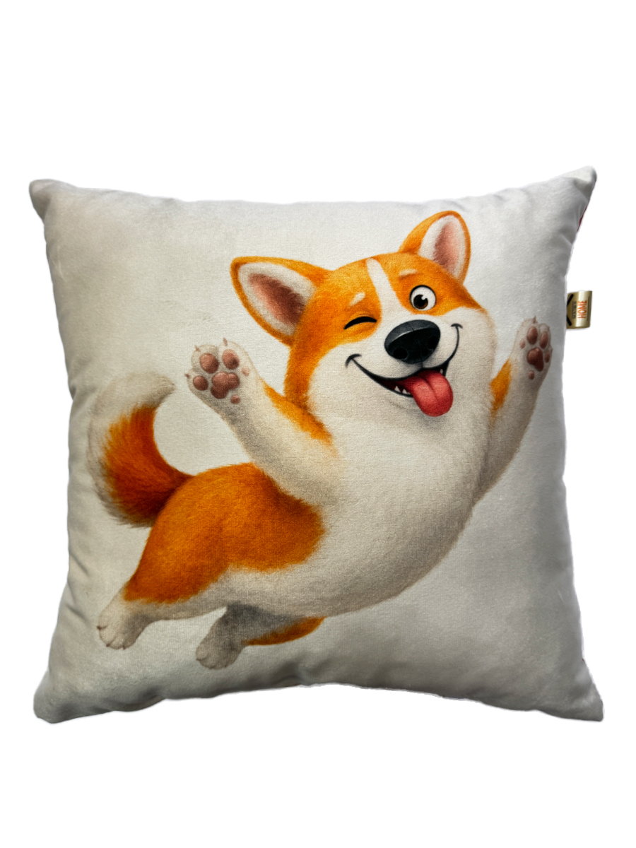Подушка декоративная FLUFFY. КОРГИ 33x33. Каталог Матекс
