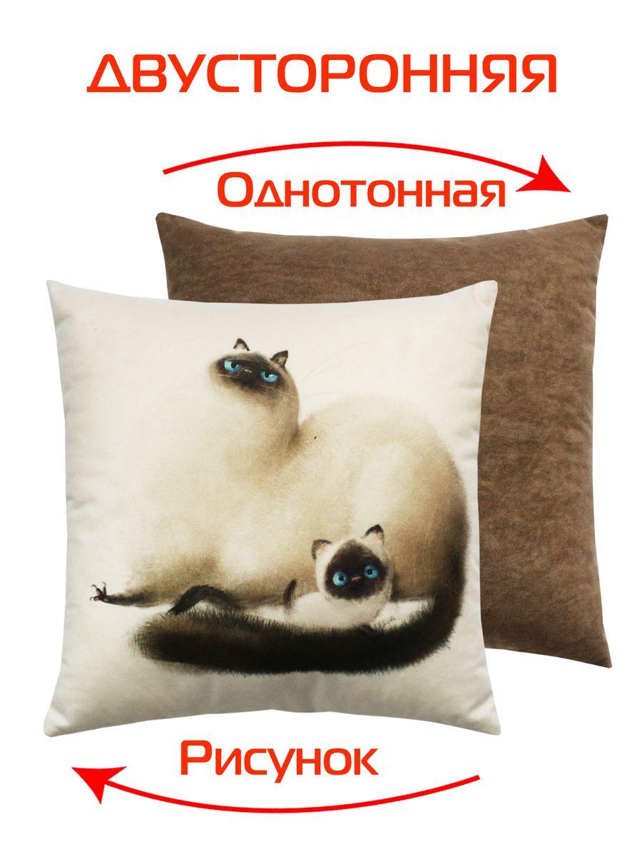 Подушка декоративная FLUFFY. КОТ И КОТЕНОК 33x33. Каталог Матекс Подушка декоративная FLUFFY. КОТ И КОТЕНОК 33x33. Каталог Матекс