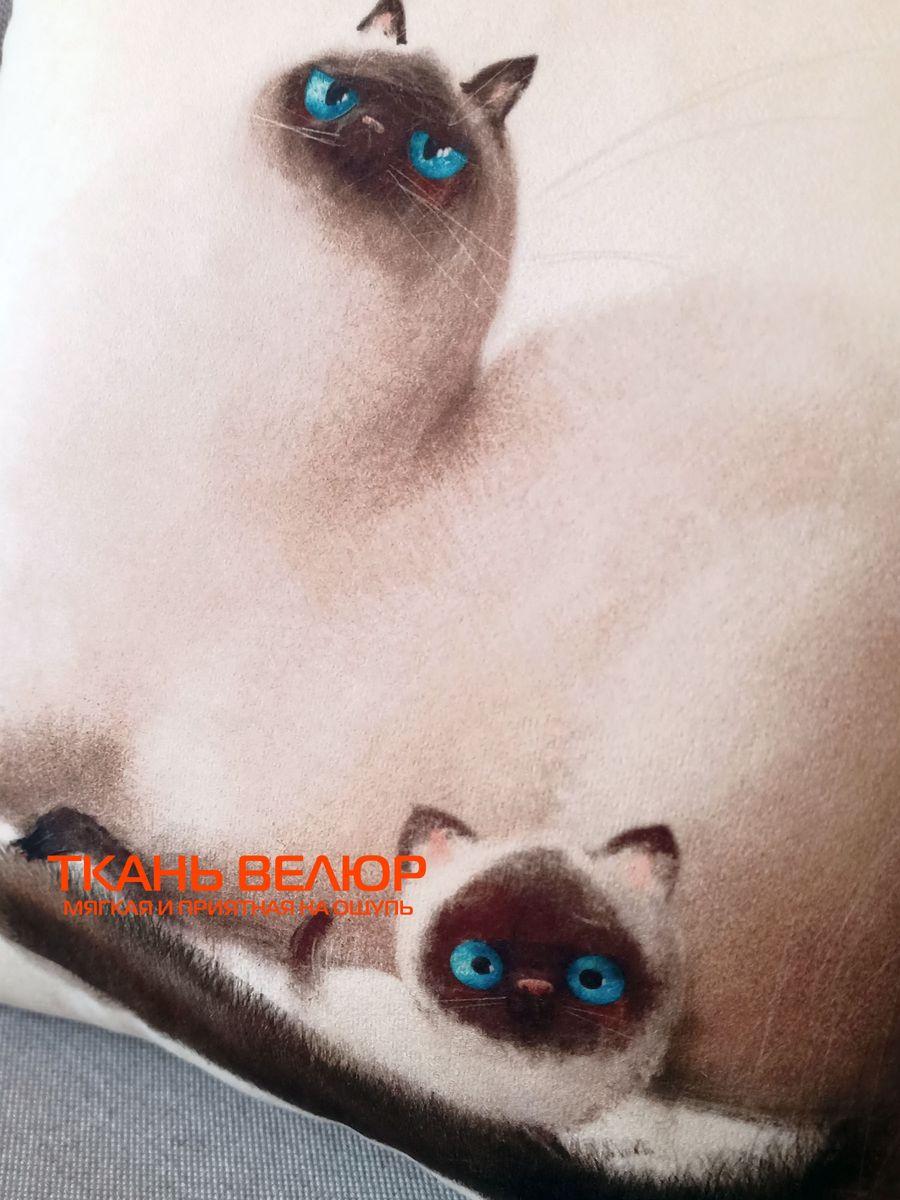 Подушка декоративная FLUFFY. КОТ И КОТЕНОК 33x33. Каталог Матекс Подушка декоративная FLUFFY. КОТ И КОТЕНОК 33x33. Каталог Матекс
