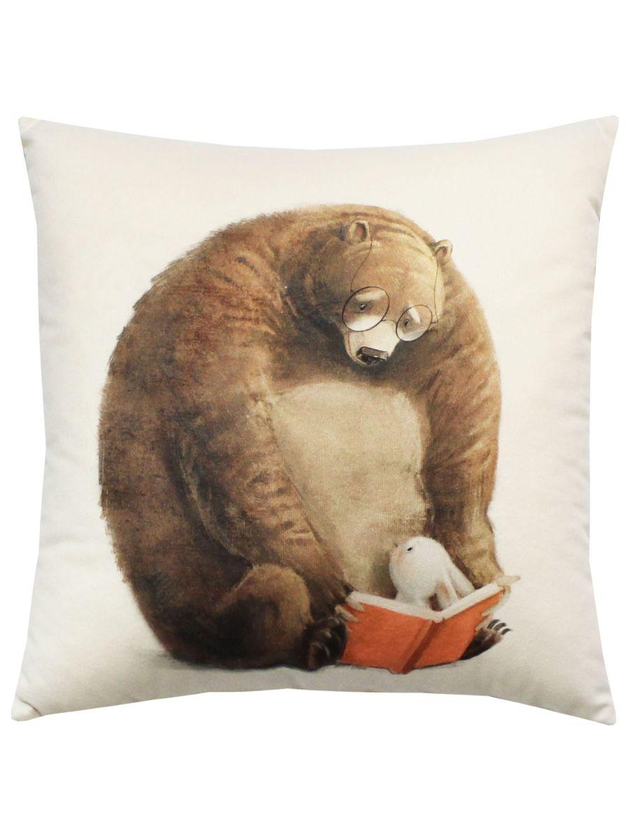 Подушка декоративная FLUFFY. МЕДВЕДЬ И ЗАЯЦ 33x33. Каталог Матекс Подушка декоративная FLUFFY. МЕДВЕДЬ И ЗАЯЦ 33x33. Каталог Матекс
